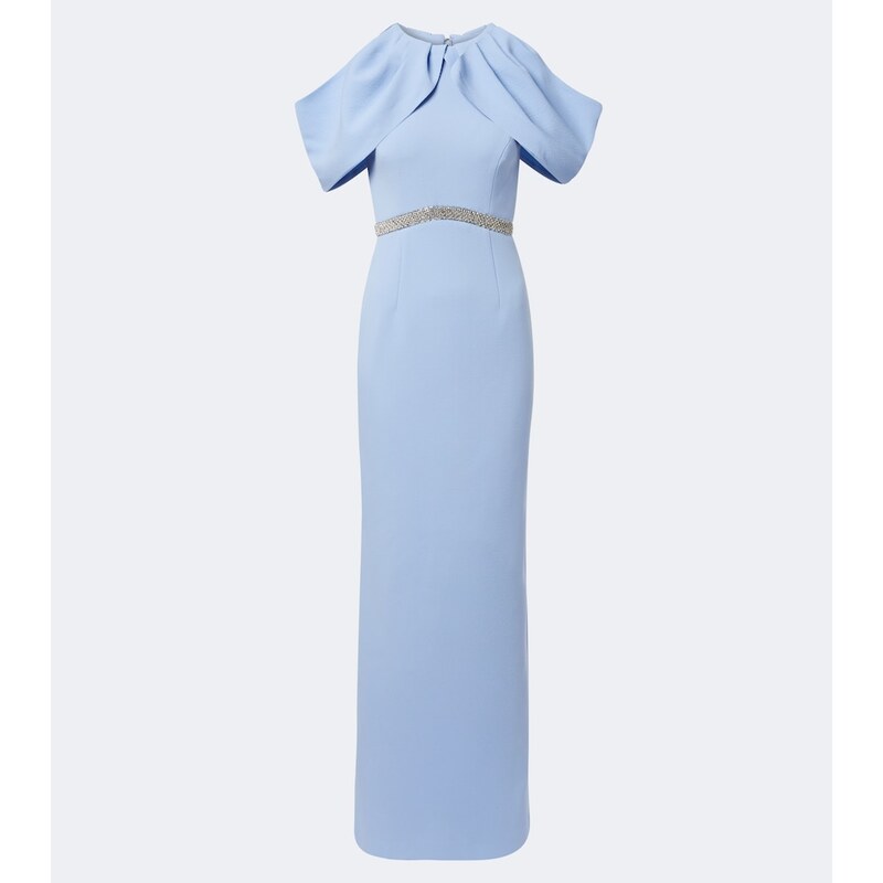 Rebecca Vallance Aylin embellished crÃªpe gown
