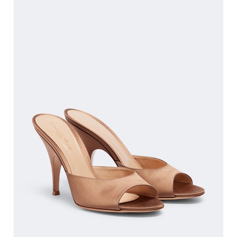 Dámské pantofle Gianvito Rossi Sofia v barvě Texas