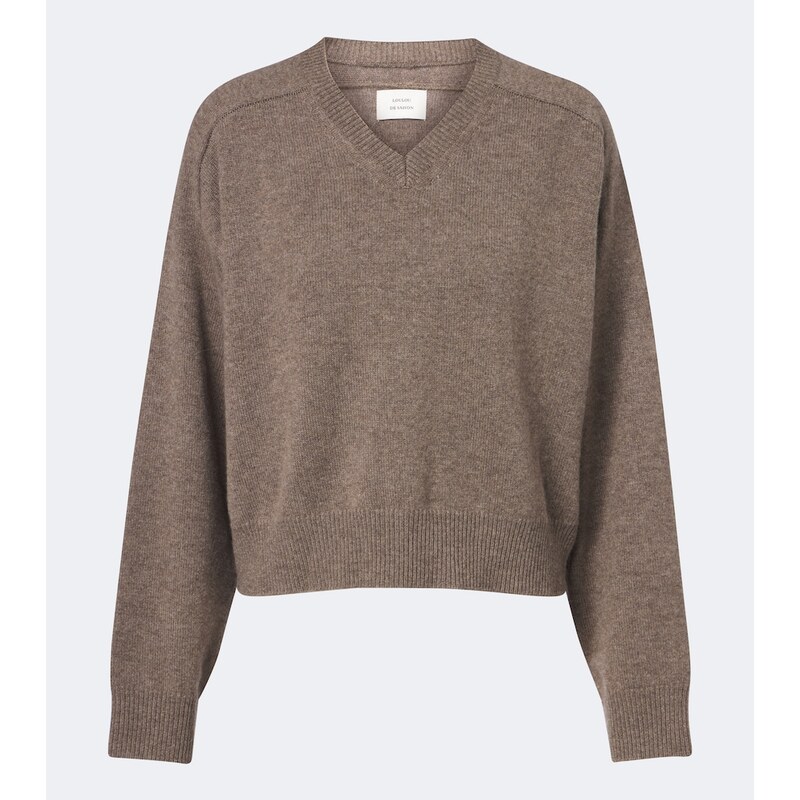 Loulou de Saison Anzor cropped cashmere sweater