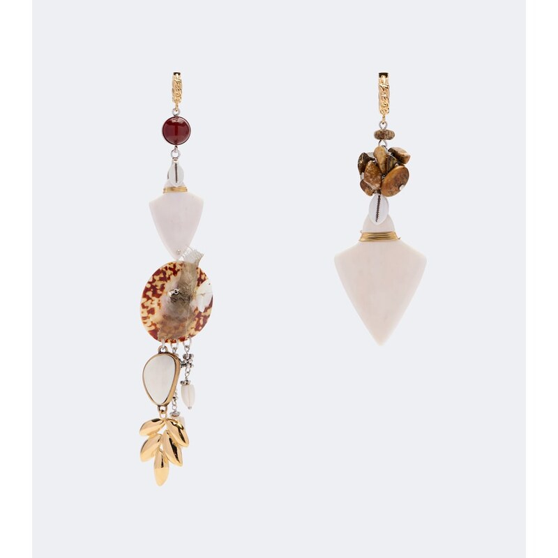 Isabel Marant Anna asymmetric drop earrings