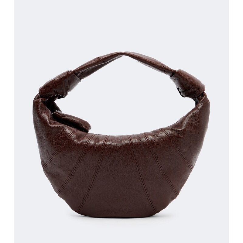 Lemaire Fortune Croissant Small leather shoulder bag