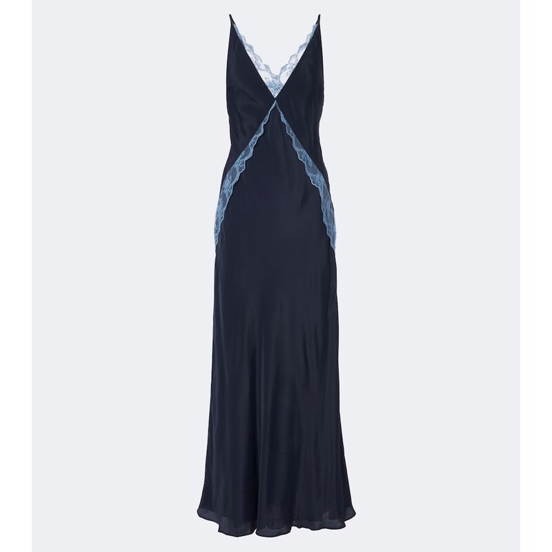SIR Elsie lace-trimmed gown