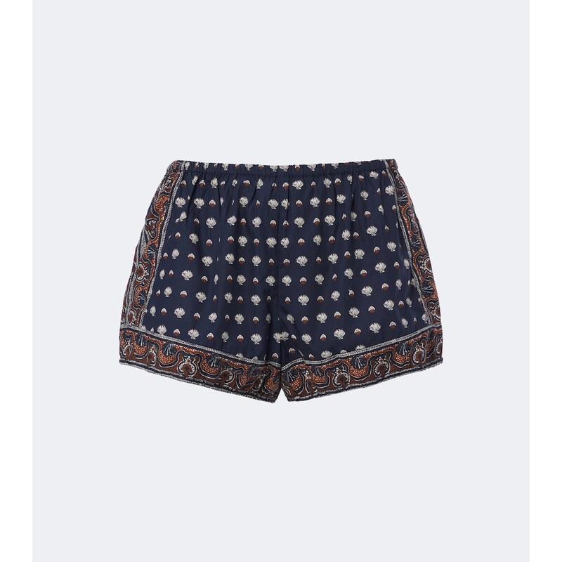Dôen Vienna printed cotton shorts