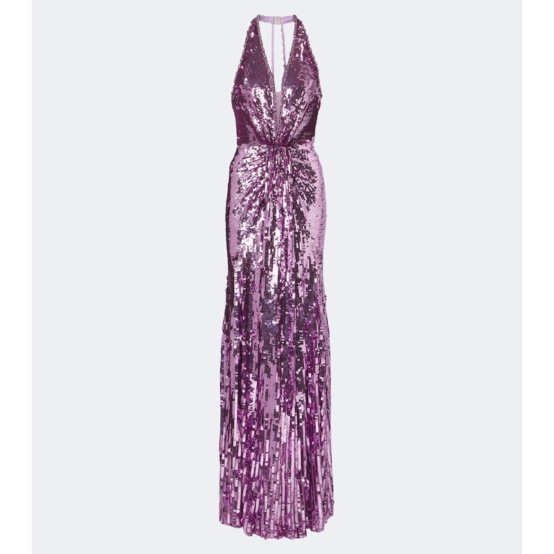 Jenny Packham Lisette embellished gathered gown