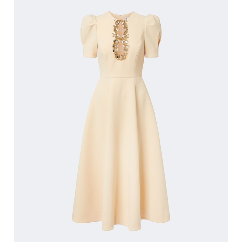 Rebecca Vallance Alexandrite embellished midi dress