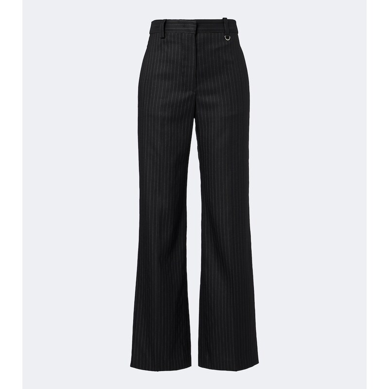 Isabel Marant Noanda pinstripe wool-blend straight pants