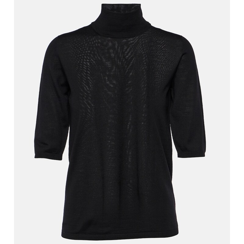 Max Mara Ciriaco virgin wool turtleneck top