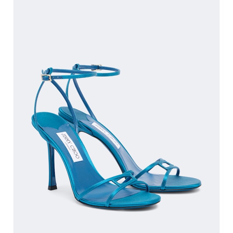 Jimmy Choo 1998 Leo satin sandals