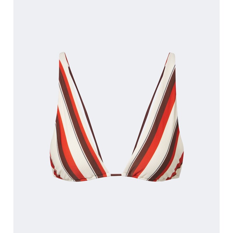 SIR Alva striped bikini top