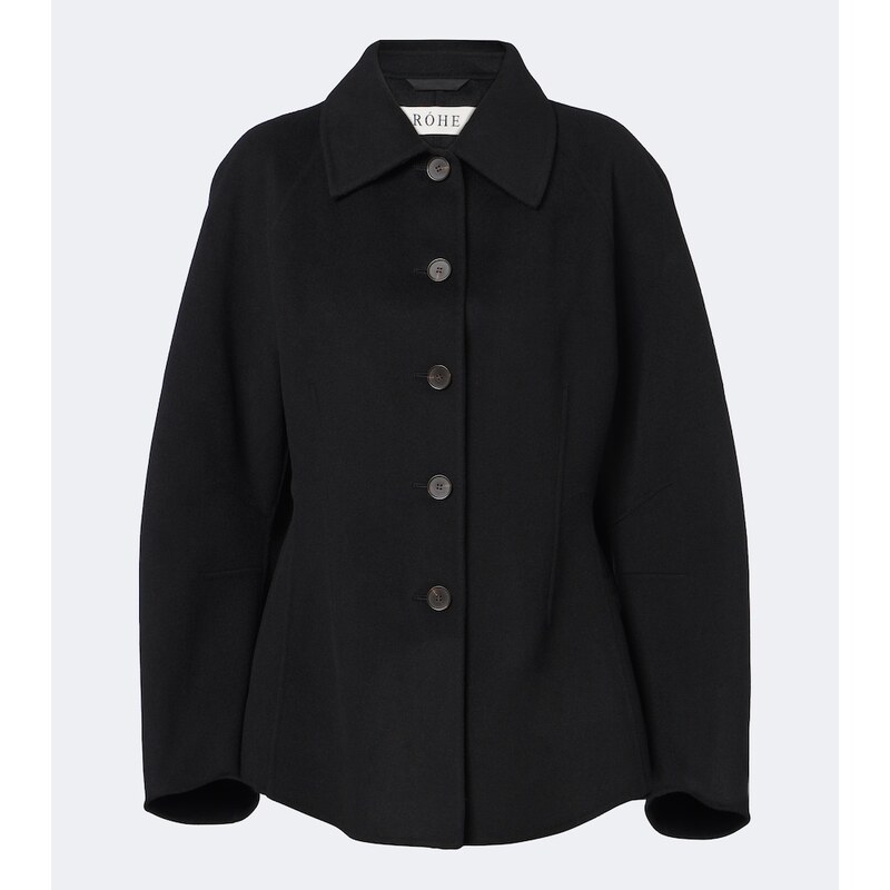 Rohe RÃ³he Wool and cashmere jacket