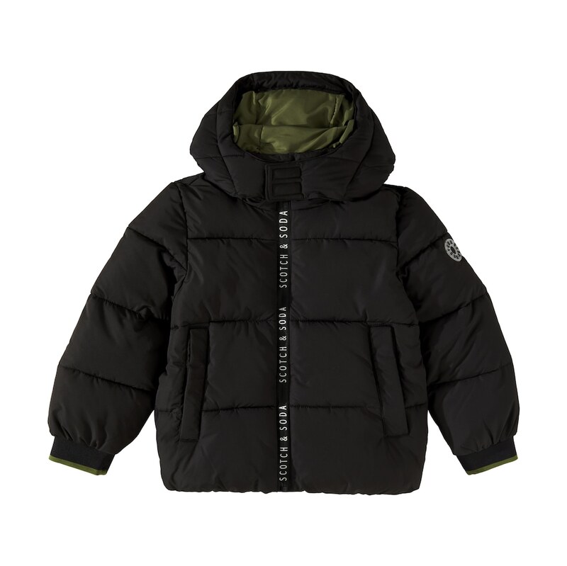 Scotch & Soda Kids Quilted puffer jacket