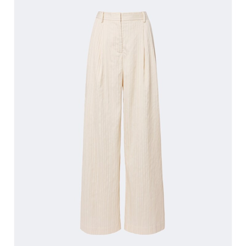 Simkhai Grace striped wide-leg pants