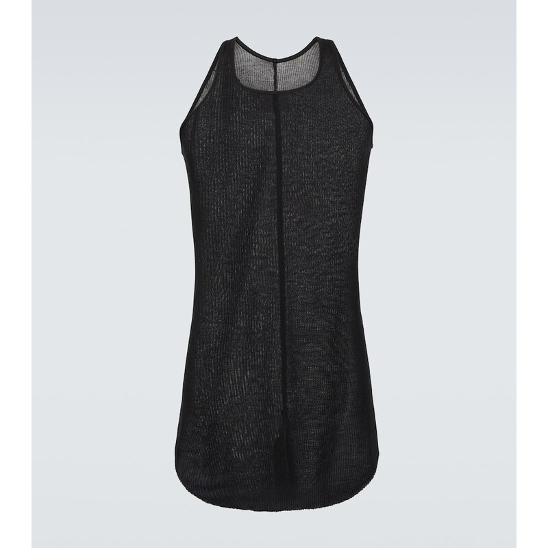 Rick Owens Ribbed-knit tank top