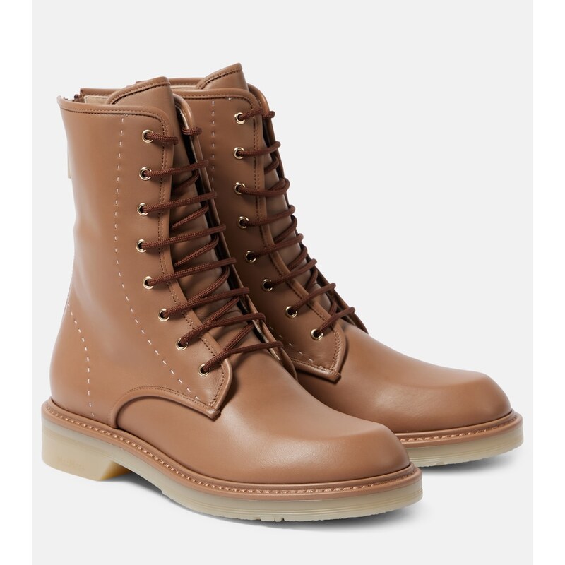 Max Mara Leather ankle boots