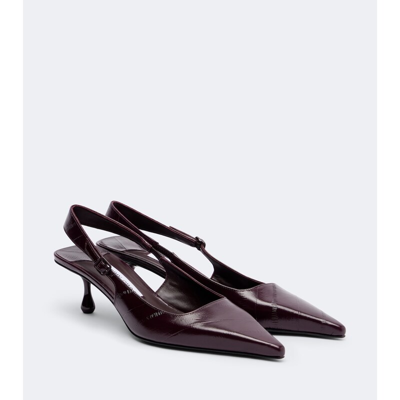 Jimmy Choo Amel leather slingback pumps