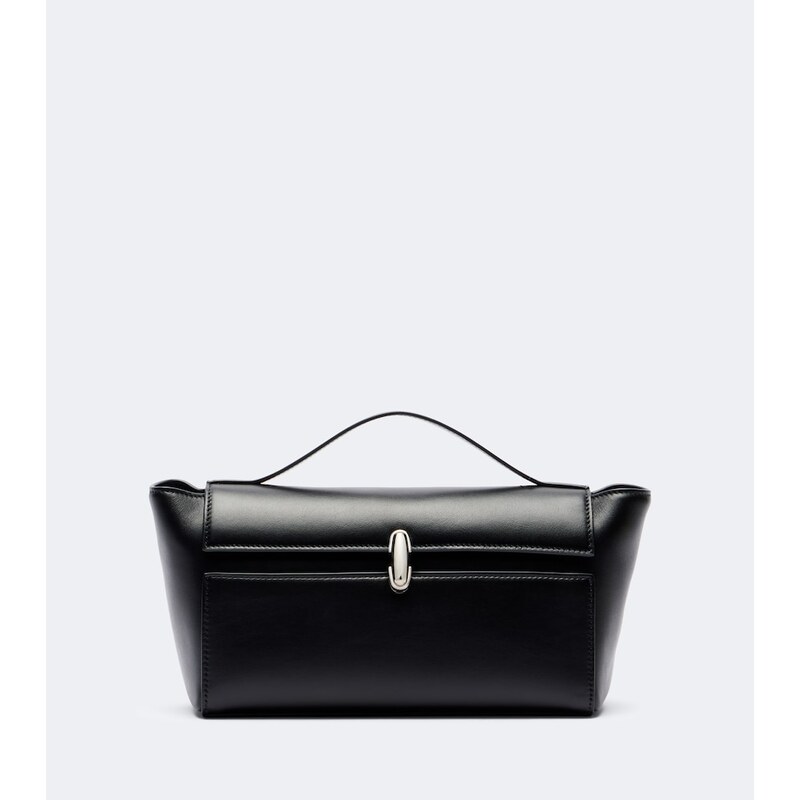 Savette Symmetry Trapeze Small leather top-handle bag