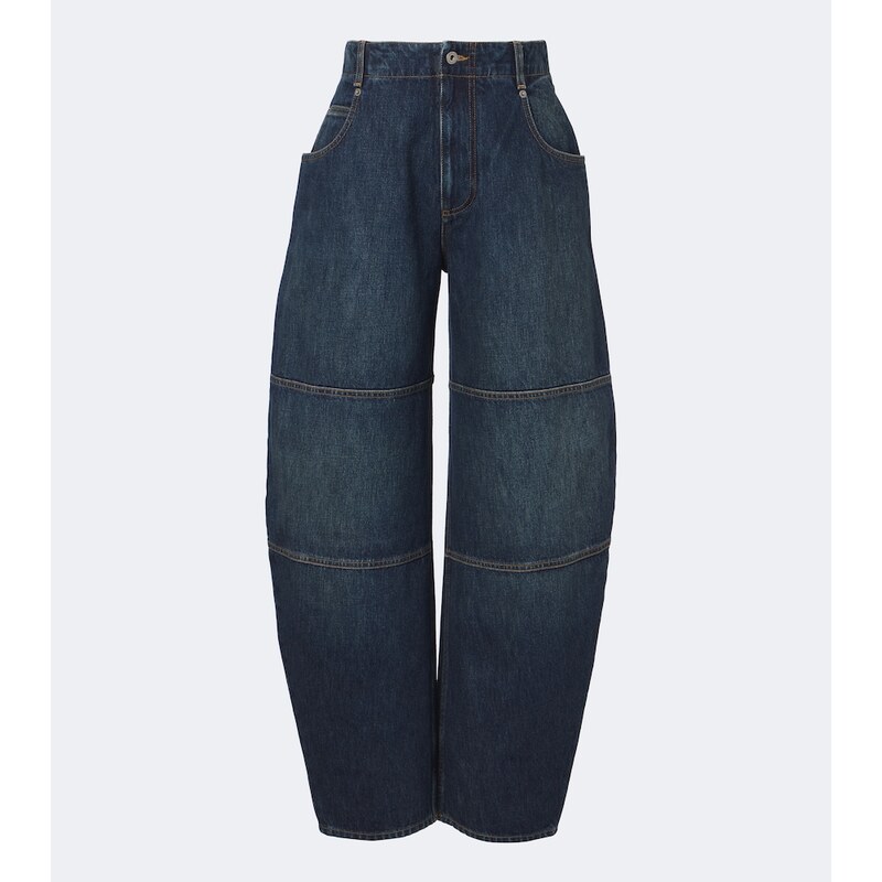 Loewe Faded barrel-leg jeans