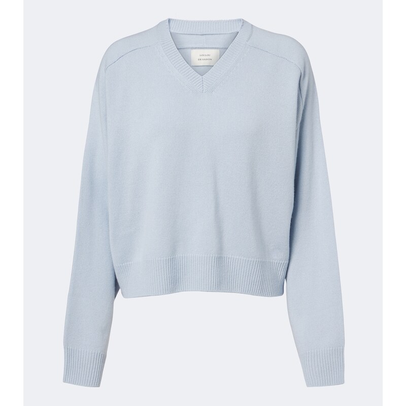 Loulou de Saison Anzor cropped cashmere sweater
