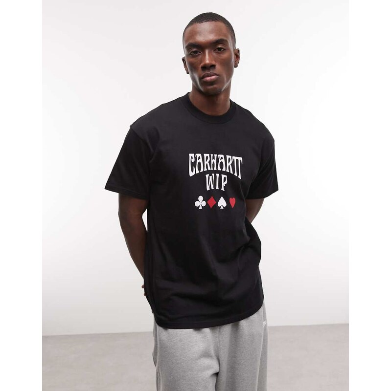 Carhartt WIP deck t-shirt in black