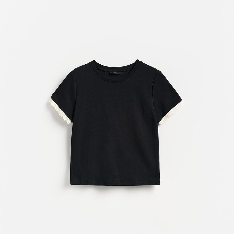 Reserved - LADIES` T-SHIRT - černý