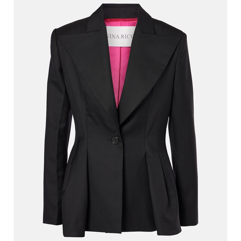 Nina Ricci Wool gabardine blazer