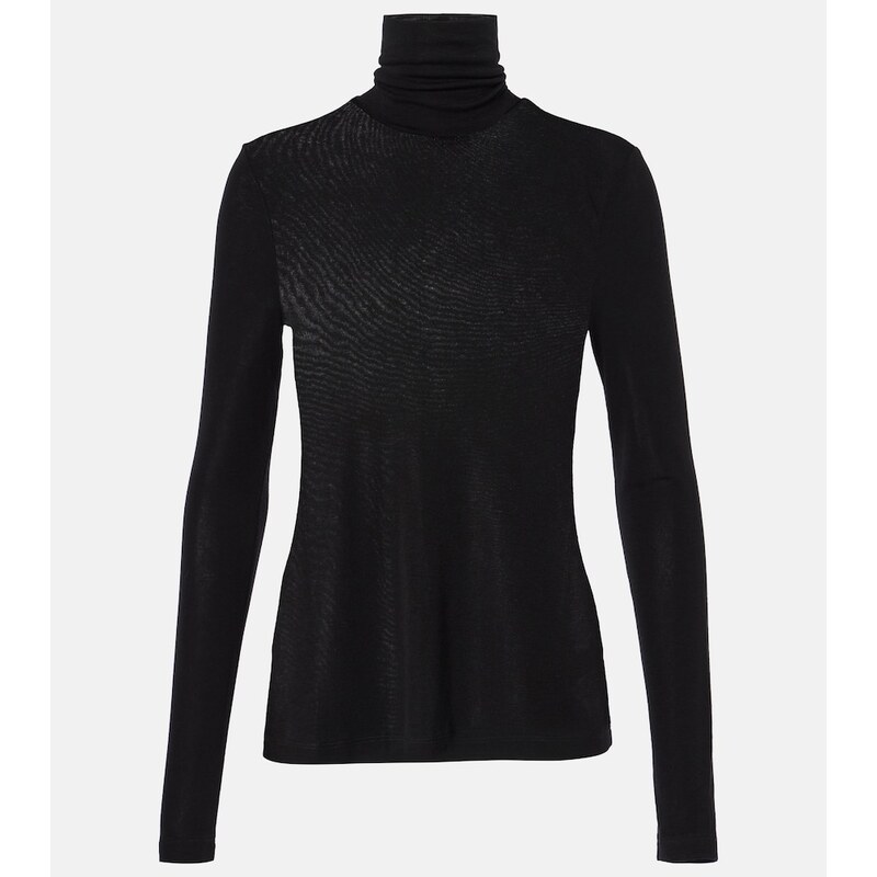 Agolde Pascale jersey turtleneck top