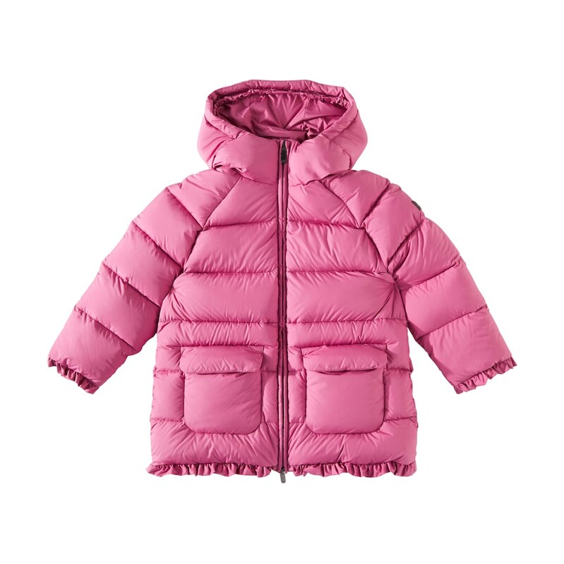 Il Gufo Ruffled down coat
