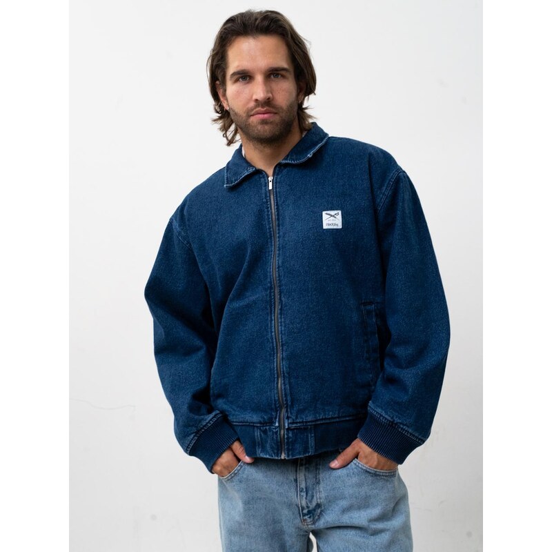 Pánská džínová bunda tmavě modrá Iriedaily Nanolo Blouson