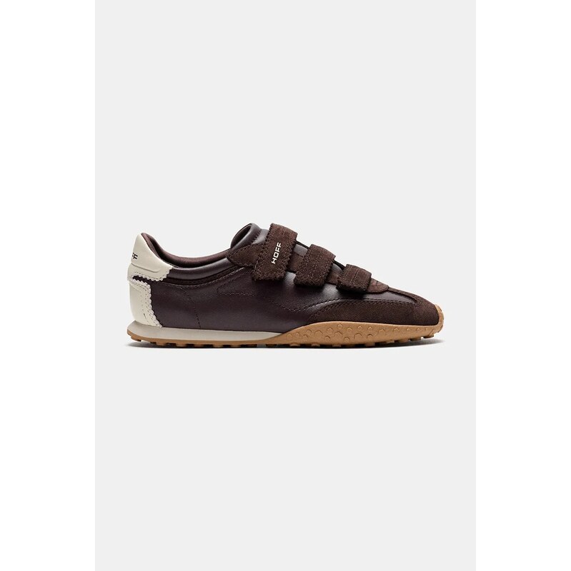 Hoff BRIDGE VELCROS CHOCOLATE sneakers boty dámské kožené