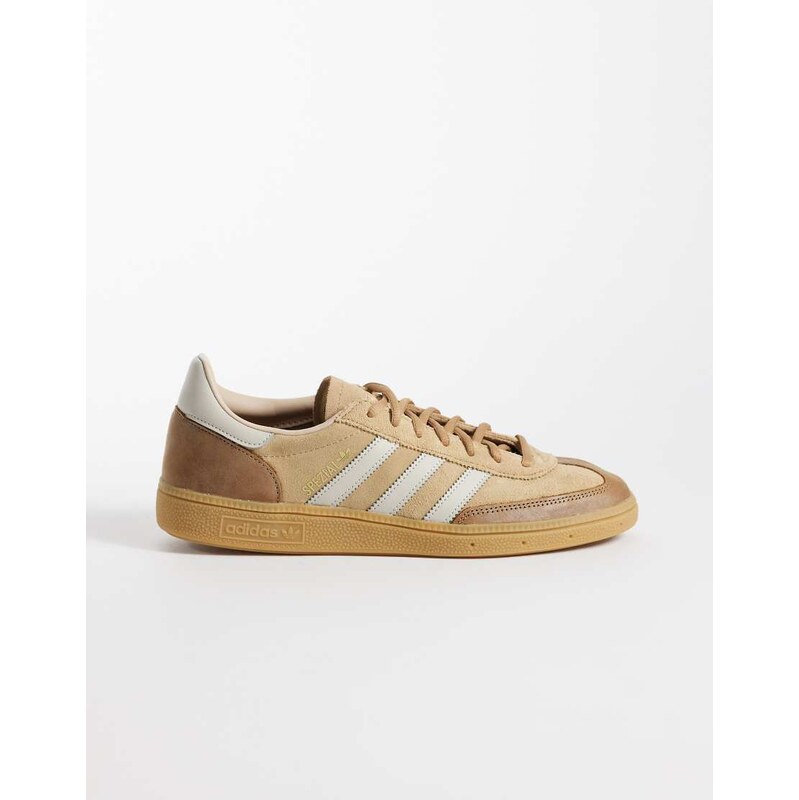 adidas Originals Handball Spezial trainers in camel and grey