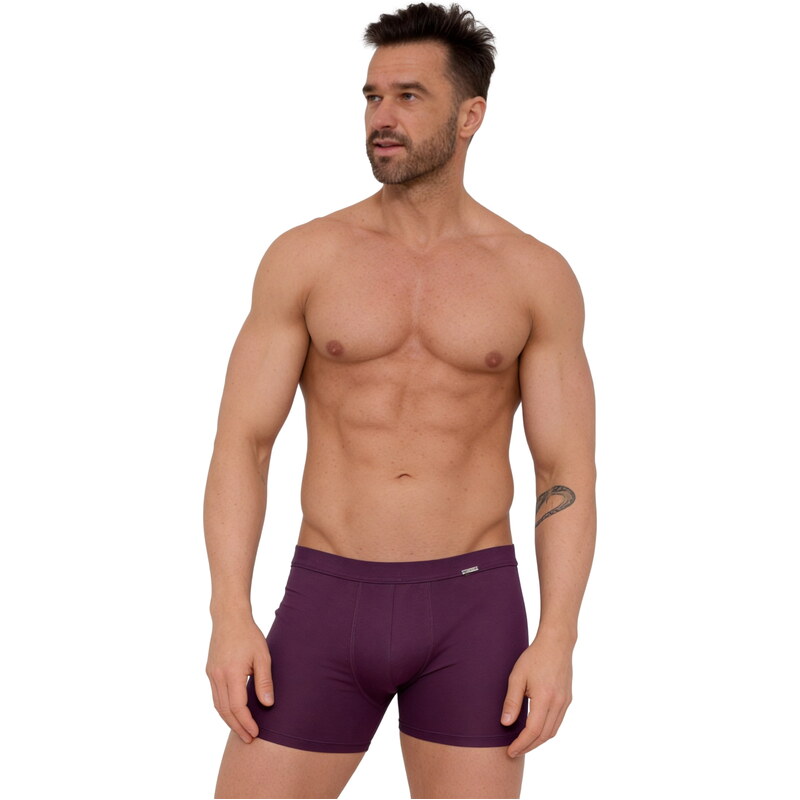 Pánské boxerky CORNETTE AUTHENTIC PERFECT 220 bordó