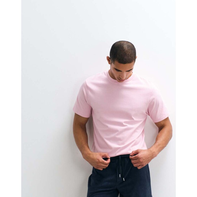 ASOS DESIGN Essentials regular fit t-shirt in pink