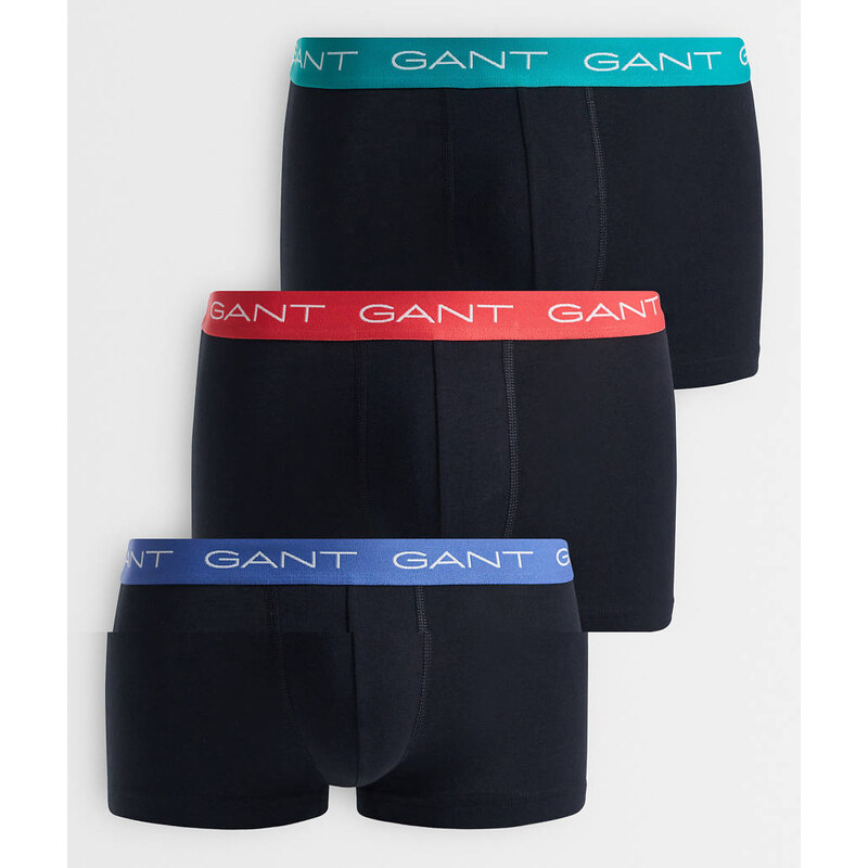 GANT 3-pack trunks in black