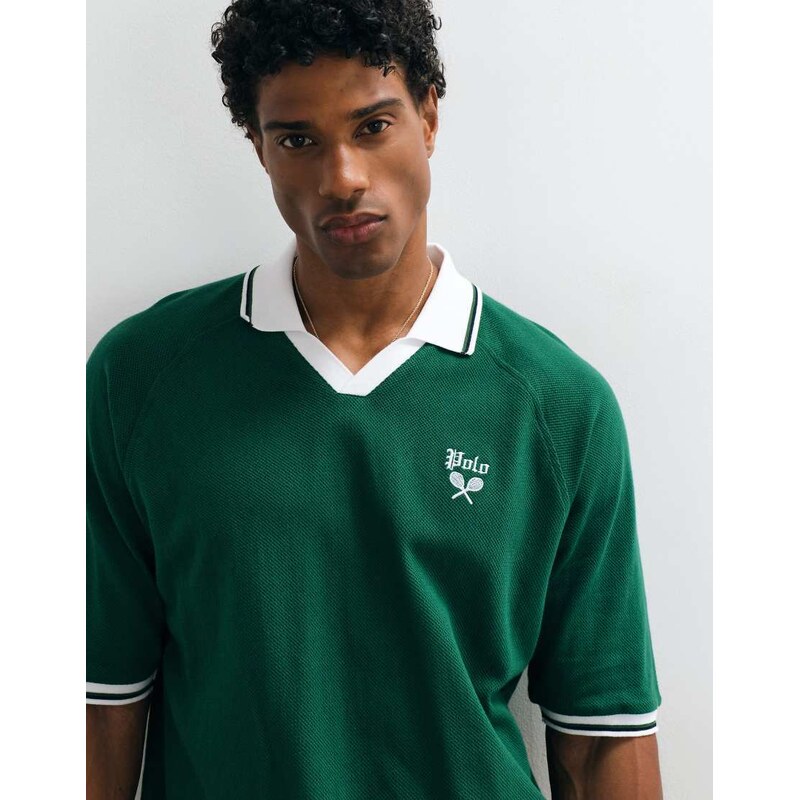 Polo Ralph Lauren icon knit relaxed fit short sleeve polo in