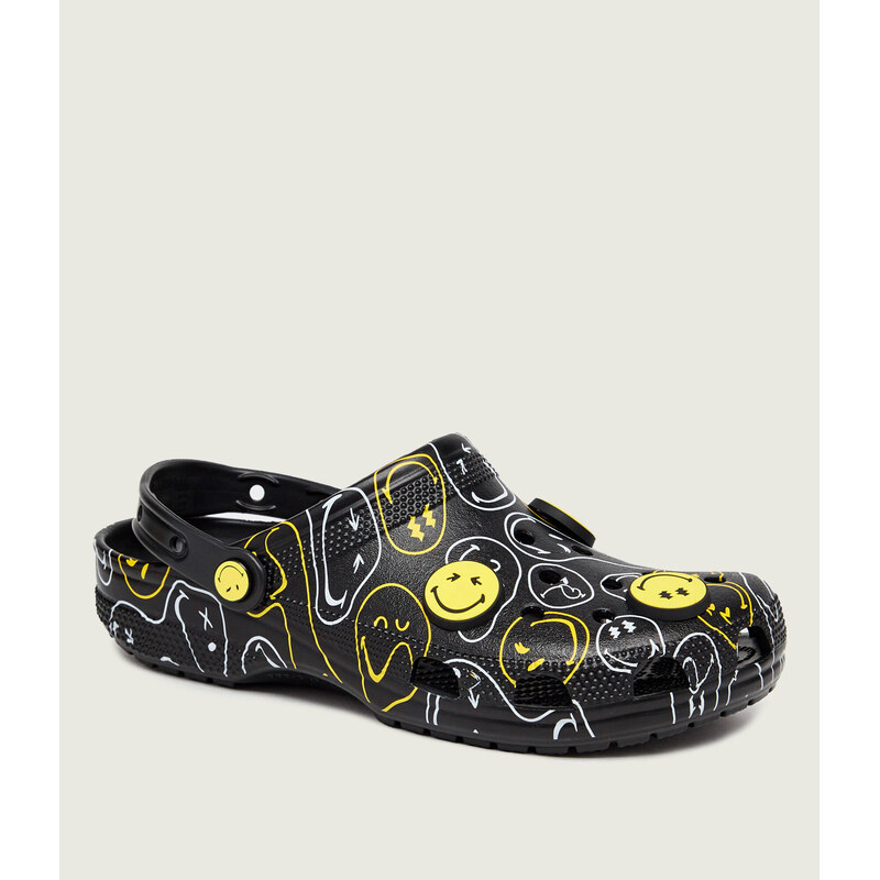 CROCS Mule 2v1 Classic Smiley