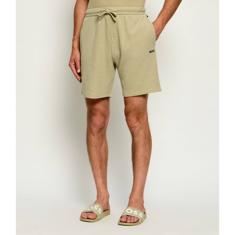 BOSS BLACK Šortky Waffle | regular fit