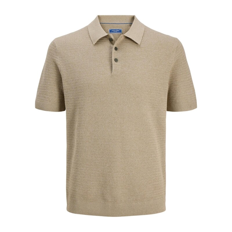 JACK & JONES Tričko JPRBluriley světle hnědá