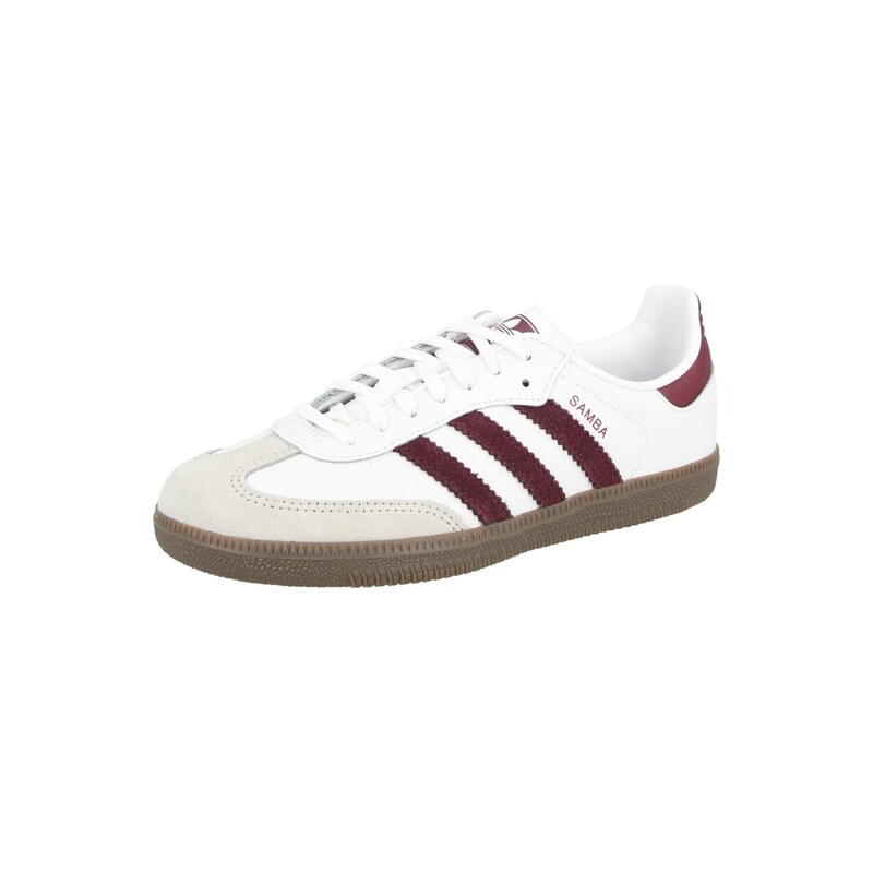 ADIDAS ORIGINALS Tenisky Samba béžová / vínově červená / bílá