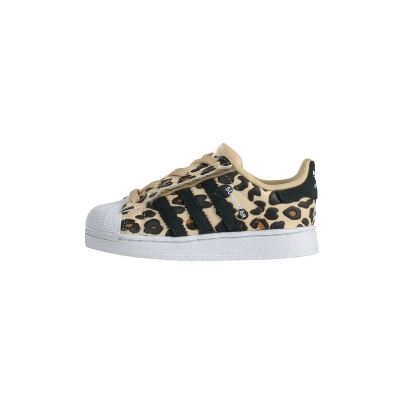 ADIDAS ORIGINALS Tenisky SUPERSTAR II béžová / černá