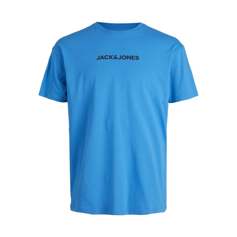 JACK & JONES Tričko You modrá / žlutá / černá