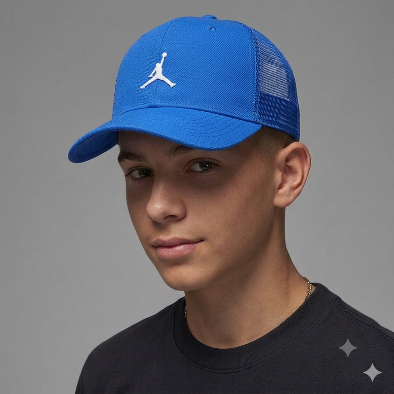 Jordan jan metal jumpman trucker HYPER COBALT