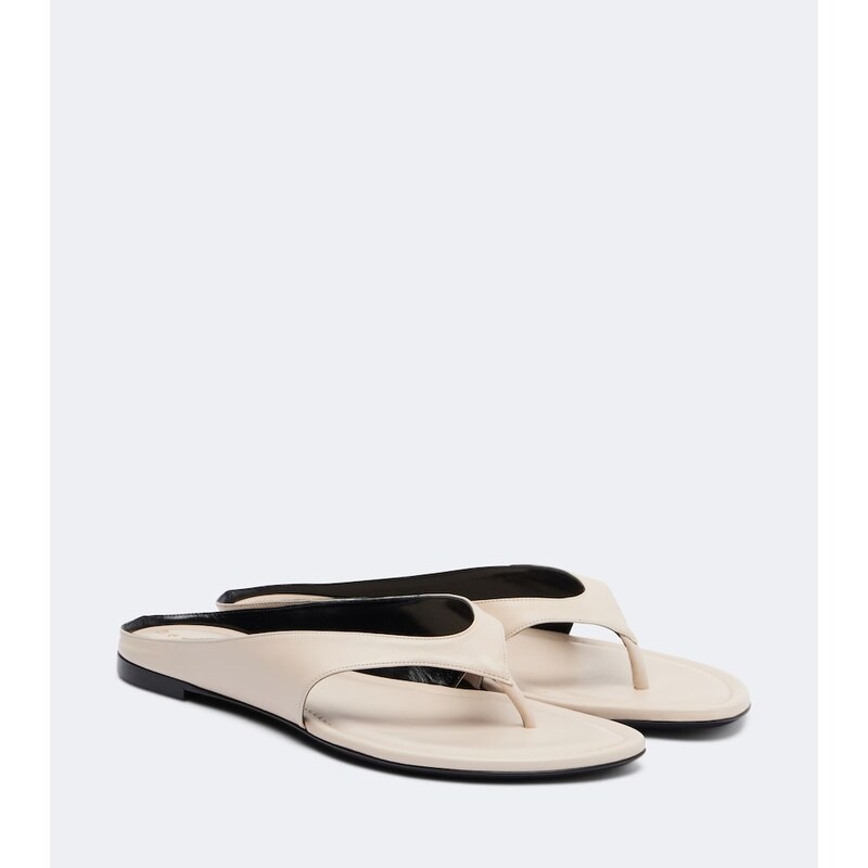 Herbert Levine Sunkissed leather thong sandals