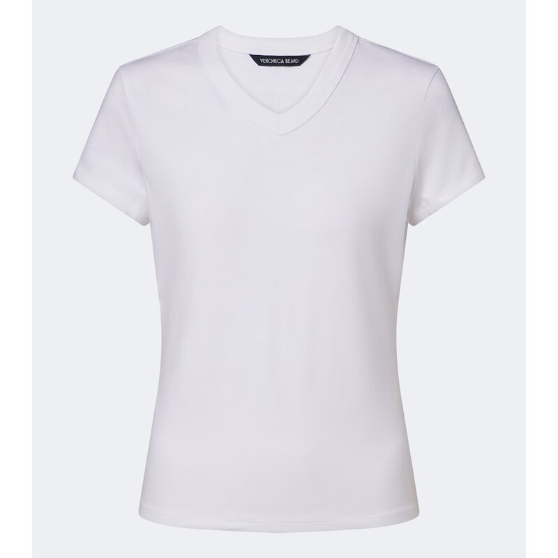 Veronica Beard Devin cotton-blend jersey T-shirt