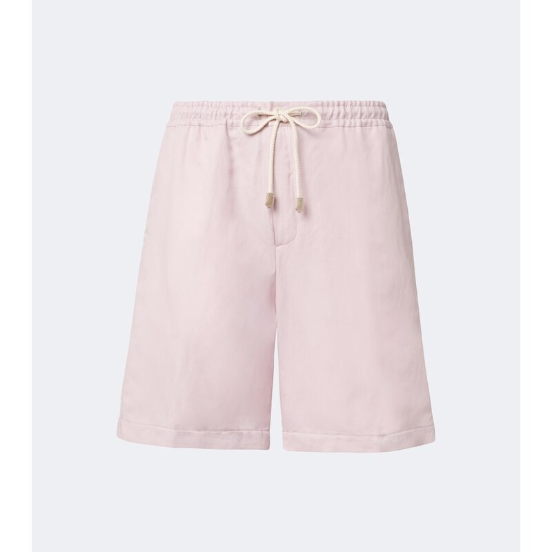 Canali Linen and silk shorts