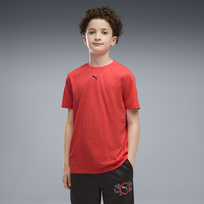 PUMA Essentials Training Heather Tee Youth