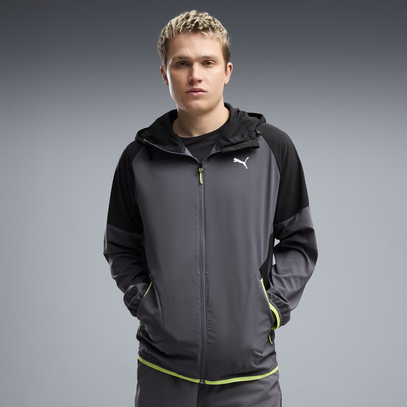 PUMA PWRTRAIN Stretch Woven Full-Zip Jacket Men