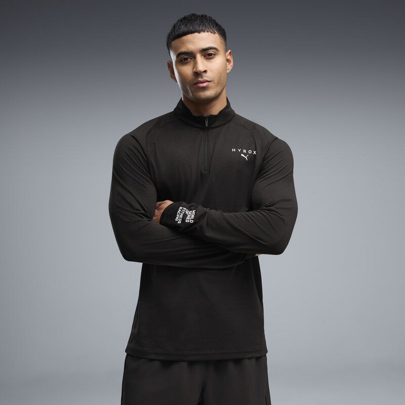PUMA x HYROX Quarter-Zip Tee Men