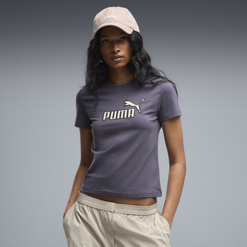 PUMA Essentials Elevated No.1 Logo Slim Tee Women
