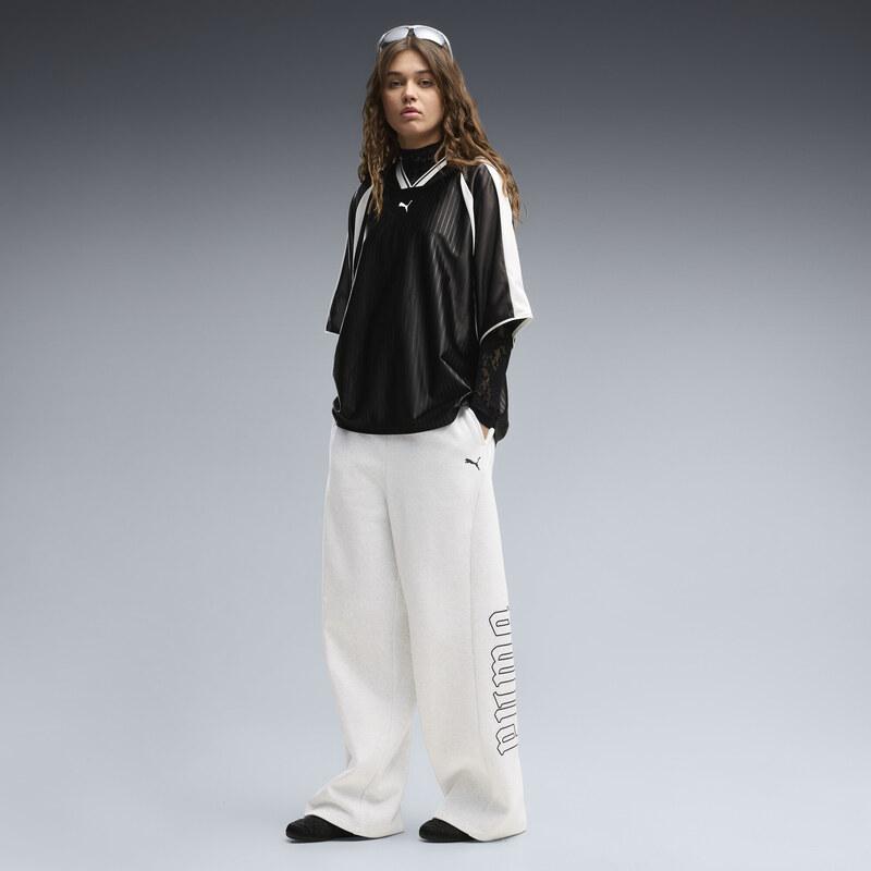 PUMA Street Glam Slouchy Bedazzled Oversized Pants Women