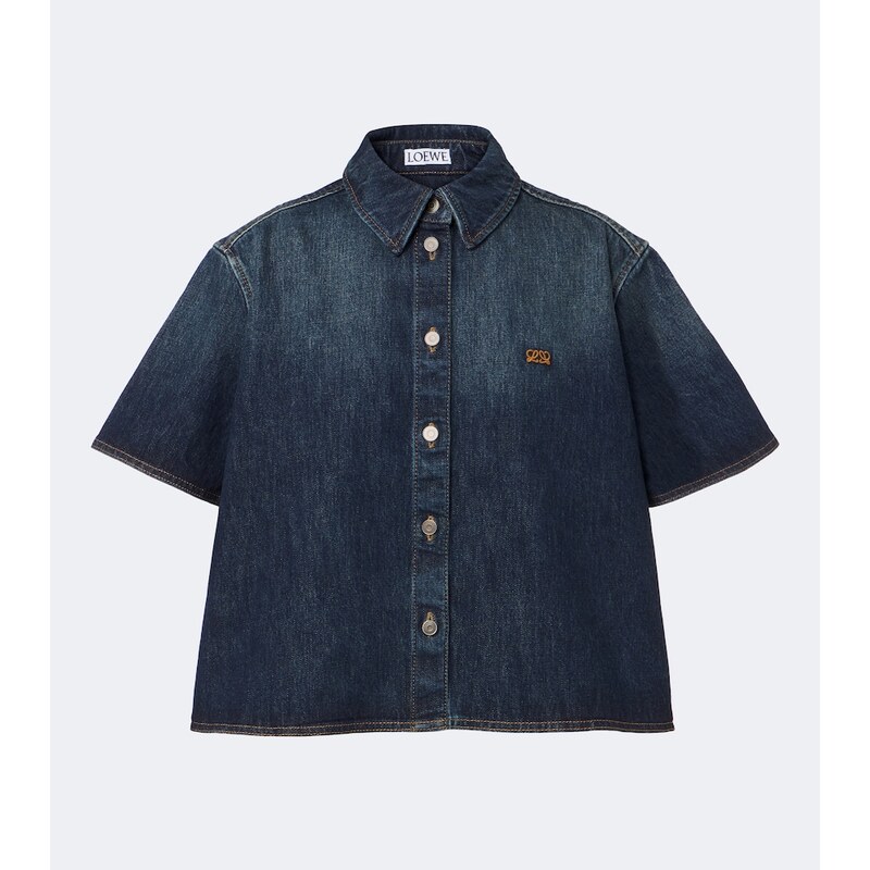 Loewe Double L denim shirt